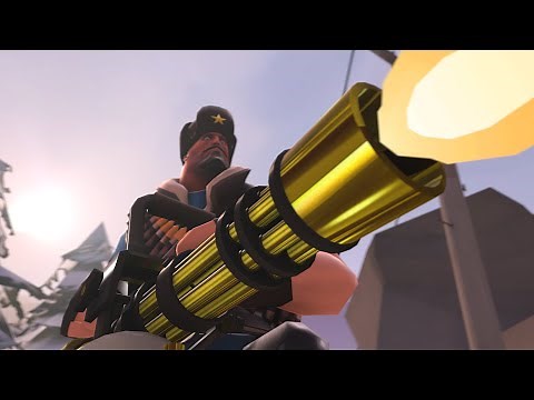 TF2 - Pro Killstreak Australium Minigun Gameplay
