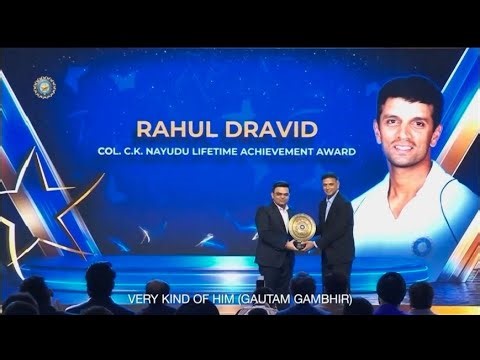 Rahul Dravid on a legendary career & the growth of Indian Cricket #rahuldravidlegendaryaward