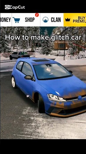 How to make glitch car in CPM💪🔥#glitch #carparkingmultiplayer