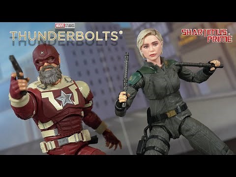 Marvel Legends Yelena & Red Guardian Thunderbolts Movie MCU Marvel Studios 2 Pack Figure Review