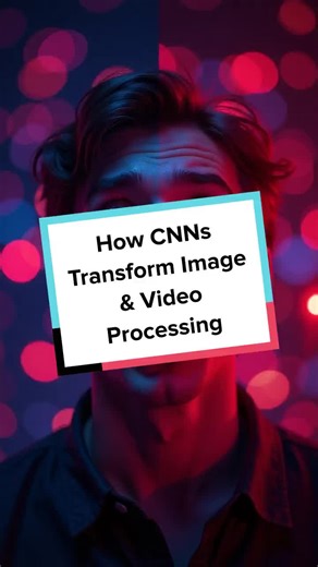 Ever wondered how AI can 'see' in photos and videos? Discover why Convolutional Neural Networks are the secret behind modern image & video tech! #CNN #DeepLearning #AIExplained #NeuralNetworks #ComputerVision #TechTips #DataScience