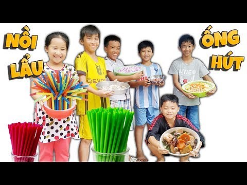 Tony | Nồi Lẩu Ống Hút Khổng Lồ - Straw Hotpot