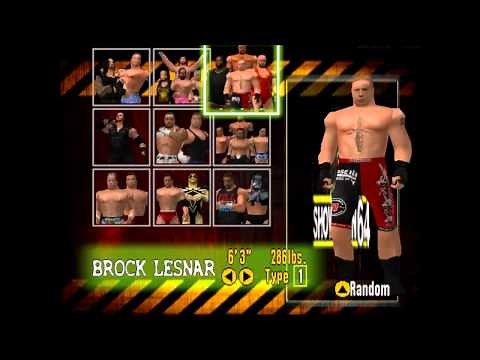 Showdown 64 - WWF No Mercy Mod for N64 (character screen)