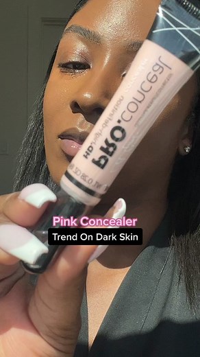 How to Properly Apply Pink Concealer on Dark Skin
