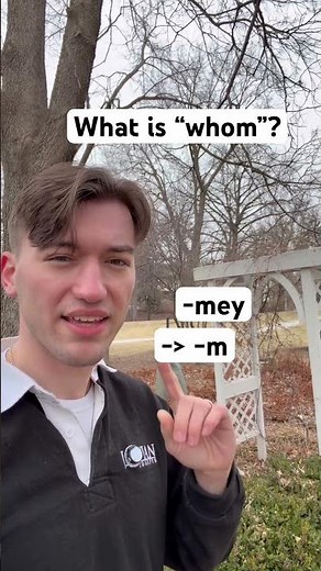 “Whom” explained etymologically