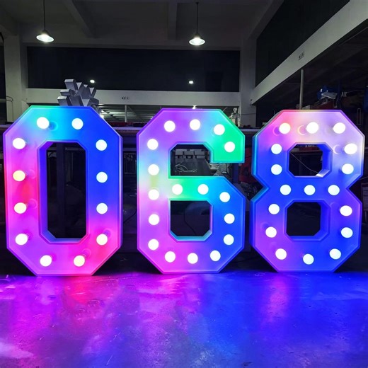 Custom LED Marquee Letters & Numbers | Vintage Marquee Signage - Etsy