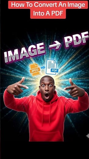 How To Convert An Image Into A PDF#ImageToPDF