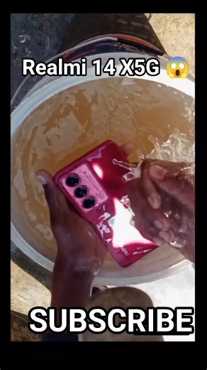 Realmi 14 x 5G water proof test #mobilelegends #mobile #trending #viral #automobile #sorts #youtube