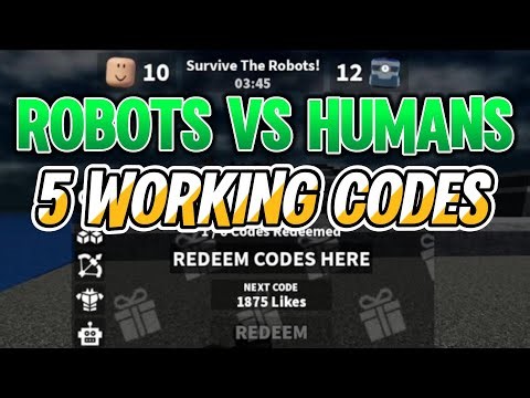 *NEW CODES* Robots VS Humans 5 Working Codes for May 2025