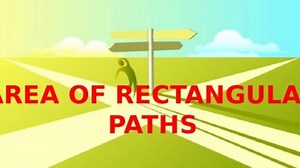Area of Rectangular Paths Powerpoint Presentation (PPT)/Lesson/10 Slides