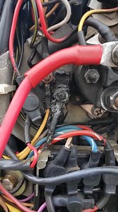 Running that 1988 Mercury 150hp XR4 Black Max oil-injected 2-stroke with carbs. Rectifier needs to be replaced, water pump should be replaced, battery cables have a lot of resistance, gear oil needs to be replaced. Spark & compression is good. Replaced the hydraulic system. | Outboard Madness