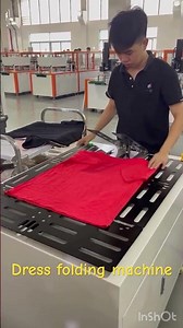 Automatic dress folding machine #automobile