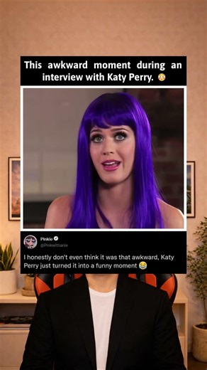The most awkward moment during this Katy Perry interview talking about going to the dentist