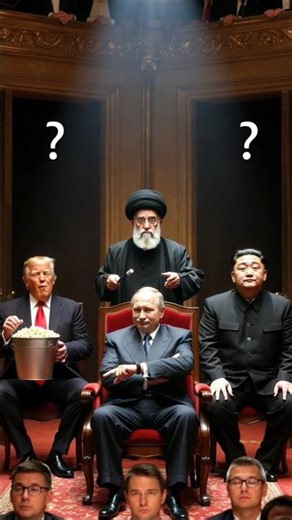 TRUMP CHOSE POPCORN OVER KHAMENEI'S MAGIC 🍿😭🪄"