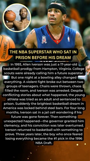 Allen Iverson’s Prison Controversy Before Becoming an NBA Legend