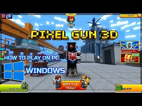 How to Play Pixel Gun 3D on PC! Tutorial, My Setting + Download Link