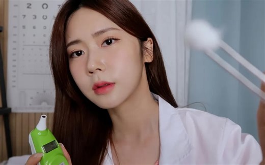 【Mongsilunnie助眠】护士姐姐温柔地照顾你 帮你注射消毒缝合伤口 各种道具