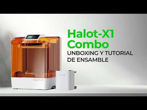 Halot - X1 Combo | Unboxing y Tutorial de Impresión