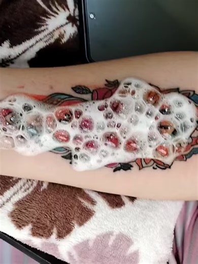 221_Epic Tattoo Reveal That Took the Internet by Storm! 🖤✨ #tattoo #tattooartist #inktattoo #fyp #videoai #viraltiktok #tattootiktok #blackworktattoo #tattoogirl Description: Witness the stunning journey of an ink masterpiece coming to life! From concept to execution, this viral tattoo moment will leave you speechless. Join the tattoo revolution and see why everyone can’t stop talking about it! Don't forget to like, share, and follow for more epic art! Watch this tattoo transform into a viral s