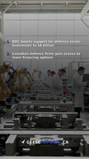 BDC Expands Defence Sector Support to $6 Billion