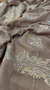 Elegance in every thread — our Natural Base Shawl is a timeless expression of artistry. Crafted with intricate Hand Tilla work and finished with fine embroidery, this piece speaks of tradition, luxury, and grace. Wrap yourself in heritage. Price: ₹67,000 / $800 DM to order or inquire. #PashminaElegance #HandTilla #LuxuryShawl #ArtisanCrafted #HeritageStyle #TimelessWeaves #FineEmbroidery #MadeInKashmir | Phamb
