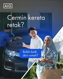 You have to believe it – AIG's Door-to-Door Service is FREE! Who says you can't repair or replace your car's windscreen from the comfort of your own home? Just add-on Windscreen coverage with AIG Car Insurance and we will bring the service right to your doorstep—fast, easy, and hassle-free. Stay protected with AIG Car Insurance. Buy or renew online at http://spr.ly/6189fP1az or contact an agent today! Find a windscreen repair panel workshop near you: http://spr.ly/6180fP1aM T&Cs apply. #AIGJagaY