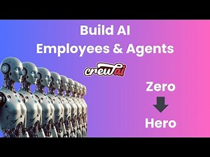 Crew AI Masterclass for Beginners - Build Your Own AI Agents (Low-code Full Guide)