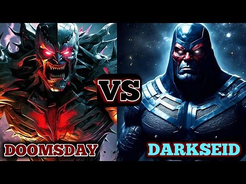 Darkseid vs. Doomsday – The Ultimate Battle for Supremacy