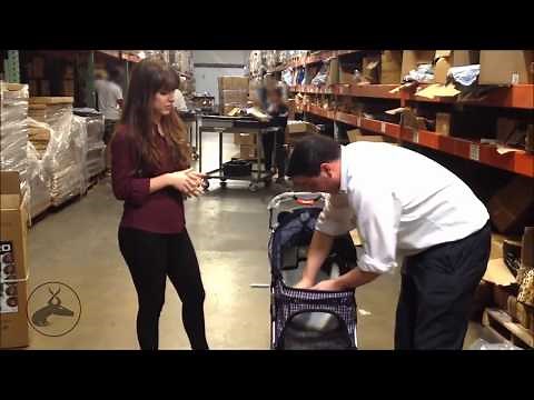 How to Assemble a Pet Stroller - Live Presentation by TV Host Bill Confidence