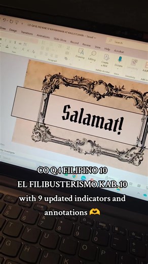 CO Q4 FILIPINO EL FILIBUSTERISMO KABANATA 10 PPT & DLP with 9 Updated Indicators and Annotations 🫶 | Miss Janin