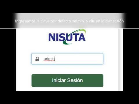 Configuración Router Nisuta en simples pasos