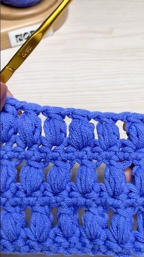 Point de crochet texturé facile | Magnifique et simple à faire