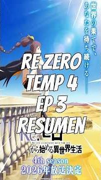 Re:Zero Season 4, Chapter 3 #rezero #rezeroseason4 #remrezero #subaru #subarunatsuki #anime #mang...