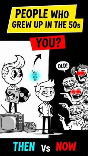 The Psychology of People Who Grew Up in the 1950s #psychology #babyboomers #shorts