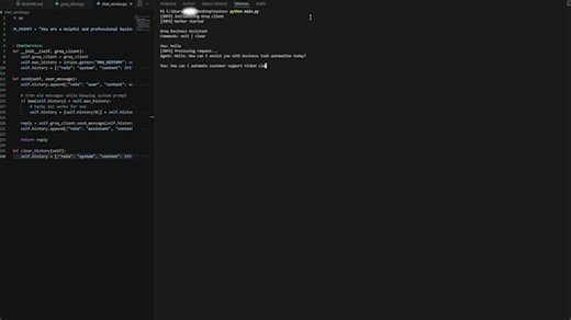 Joao_elias1: I will build a custom ai agent to automate your workflow for $40 on fiverr.com