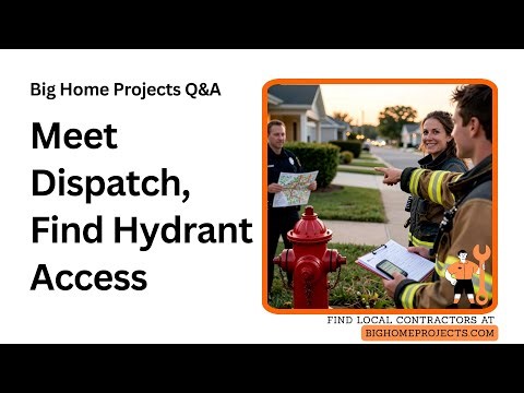Meet Dispatch Before Moving Hydrant Access Briefing