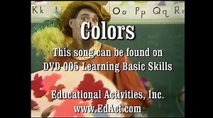 Colors - Learning Basic Skills DVD - Hap Palmer