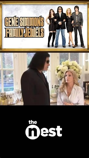 From KISS to domestic bliss 😎💋 Gene Simmons and his wife Shannon are showing us what real rockstar love looks like. Watch Gene Simmons Family Jewels airing on The Nest. | The Nest