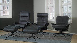 Stressless® Star base, three back versions - 30 sec