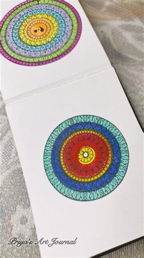 Watercolor Mandala 🎨 #mandalaart #shorts #ytshortsindia #art #mandala #drawing #painting