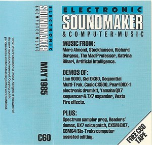 Various - Electronic Soundmaker & Computer Music - May 1985