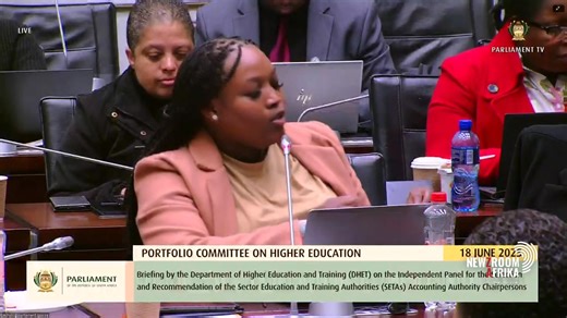 149K views · 2.6K reactions | [WATCH] Portfolio Committee on Higher Education chairperson Tebogo Litsie and DA MP Karabo Khaukhau in a heated exchange as the committee looks to deal with Minister Nobuhle Nkabane's absenteeism in the meeting. #Newzroom405 | Newzroom Afrika | Facebook