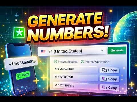 Using Phone Number Generators And Why You Need To