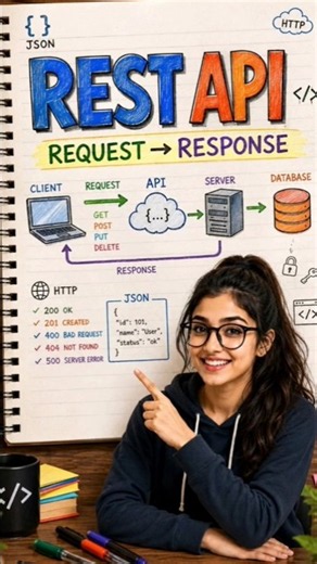 🤯 What Is REST API & How Does It Actually Work? #shorts