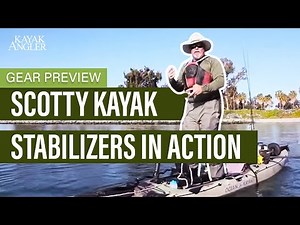 Scotty Kayak Stabilizers in Action | Gear Preview