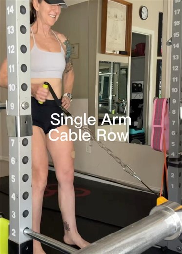 Single Arm Cable Row