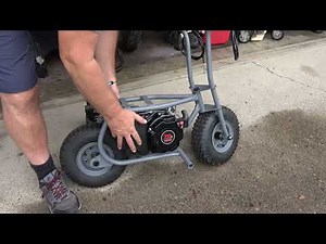 UNBOXING a common PREDATOR engine 79cc , some modifications and review. Hear it run with drag pipe!
