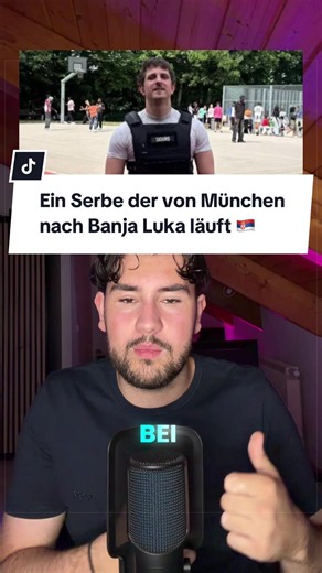 Serb runs from München to Banja Luka — Benjamin Kojić journey