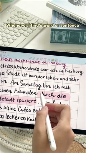 Translate words and phrases instantly using CollaNote's Translate tool #studywithme #backtoschool