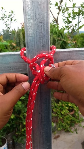 Reliable & Long Durable Knot #lifehacks #ropework #tricks